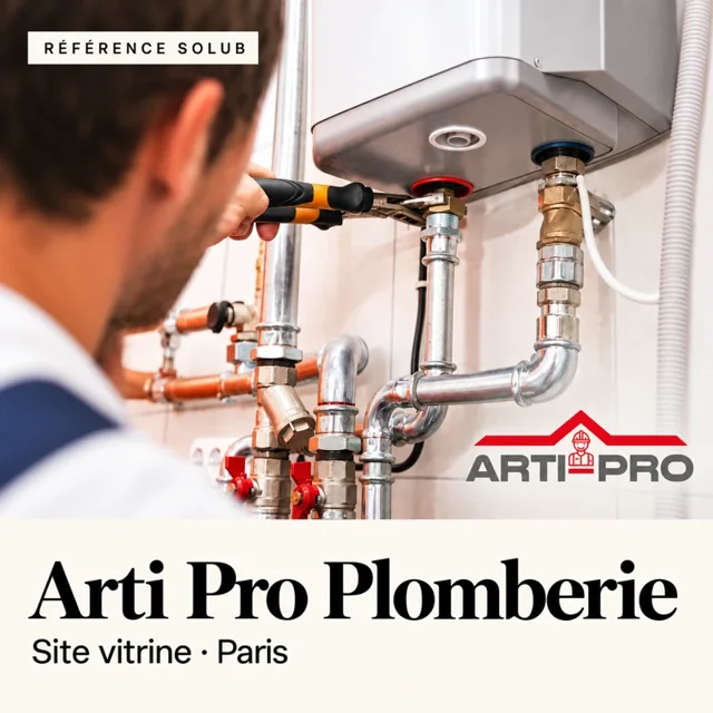 Arti Pro Plomberie, référence Solub